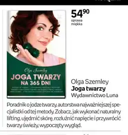 Empik Książka Joga twarzy Olga Szemley oprawa miękka oferta