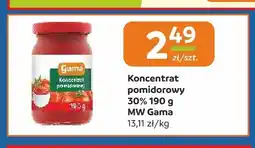 Gama Koncentrat pomidorowy MW Gama oferta
