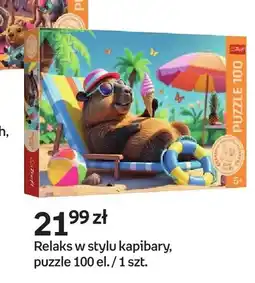 Empik Puzzle Relaks w stylu kapibary Trefl oferta