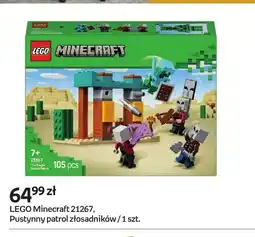 Empik Klocki LEGO Minecraft 21267 Pustynny patrol złosadników oferta