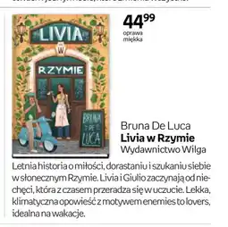 Empik Książka Livia w Rzymie Bruna De Luca oferta