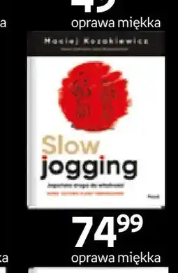 Empik Książka Slow jogging oprawa miękka Pascal oferta
