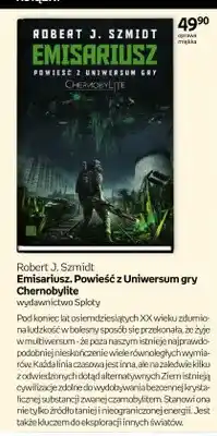Empik Książka Emisariusz Powieść z Uniwersum gry Chernobylite Robert J. Szmidt oprawa miękka oferta