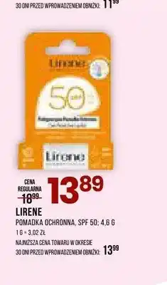 Drogerie Natura Pomadka ochronna SPF 50 Lirene oferta