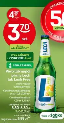 Żabka Piwo bezalkoholowe Lech Free Citrus Sour oferta