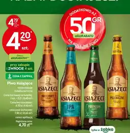 Żabka Piwo Książęce Miodowy Lager oferta
