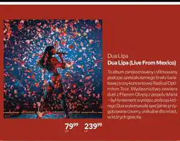 Empik Płyta LP Dua Lipa Dua Lipa (Live From Mexico) oferta