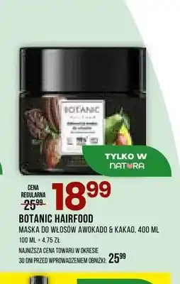 Drogerie Natura Maska do włosów Botanic Hairfood awokado & kakao oferta