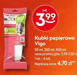 Żabka Kubki papierowe Vigo oferta