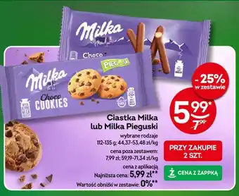 Żabka Ciastka Milka oferta