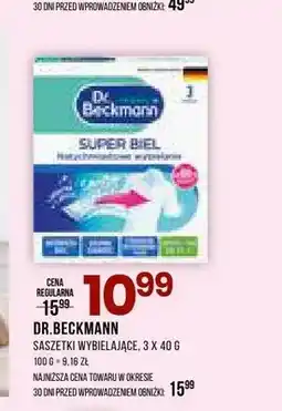 Drogerie Natura Saszetki wybielające Dr. Beckmann oferta