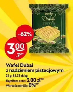 Żabka Wafel Dubai z nadzieniem pistacjowym Beyoglu oferta