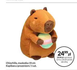 Empik Maskotka Chinchilla Kapibara z prezentem 19 cm oferta