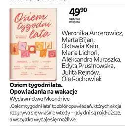 Empik Książka Osiem tygodni lata. Opowiadania na wakacje oferta