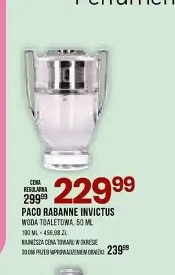 Drogerie Natura Woda toaletowa Paco Rabanne Invictus oferta