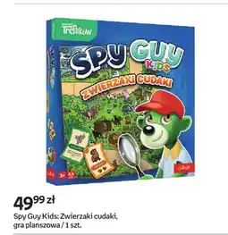 Empik Gra planszowa Spy Guy Kids: Zwierzaki cudaki Trefl oferta
