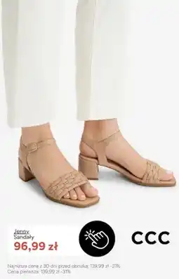 CCC Sandały damskie Jenny oferta