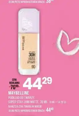 Drogerie Natura Podkład do twarzy Maybelline Super Stay Lumi Matte oferta