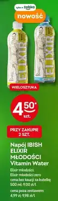 Żabka Napój IBISH ELIXIR MŁODOŚCI Vitamin Water Elixir młodości oferta