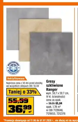 Gres szkliwiony Ranger