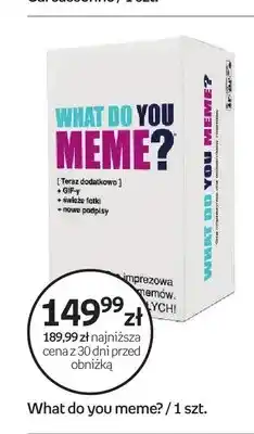 Empik Gra towarzyska What do you meme? oferta