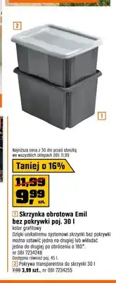 OBI Skrzynka obrotowa Emil bez pokrywki oferta