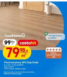 Castorama Panel winylowy SPC GoodHome Dąb Stella oferta
