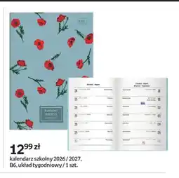 Empik Kalendarz szkolny Interdruk 2026/2027 B6 oferta
