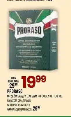 Drogerie Natura Balsam po goleniu Proraso orzeźwiający oferta