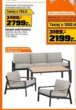 OBI Komplet mebli Branford oferta