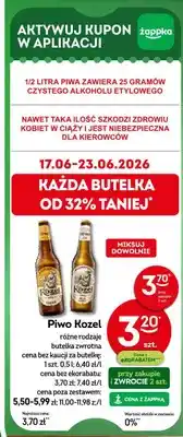 Żabka Piwo Kozel Ležák oferta