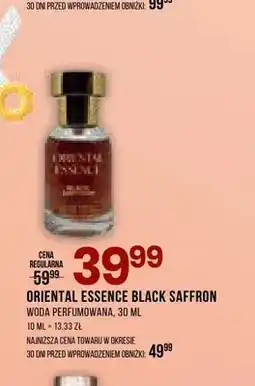 Drogerie Natura Woda perfumowana Oriental Essence Black Saffron oferta