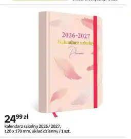 Empik Kalendarz szkolny 2026/2027 120x170 mm układ dzienny oferta