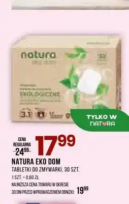 Drogerie Natura Tabletki do zmywarki Natura Eko Dom oferta