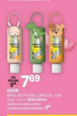 Drogerie Natura Miniżel pod prysznic Hiskin z zawieszką oferta