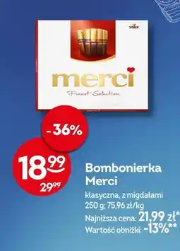 Żabka Bombonierka Merci klasyczna oferta