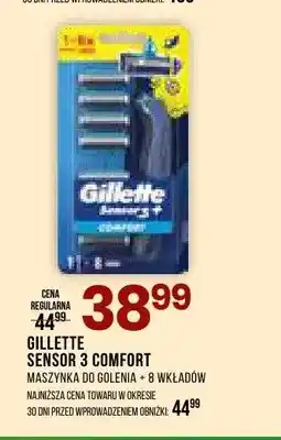 Drogerie Natura Maszynka do golenia Gillette Sensor 3 Comfort oferta