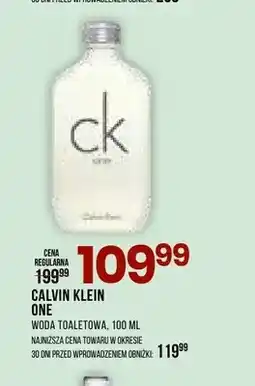 Drogerie Natura Woda toaletowa Calvin Klein One oferta