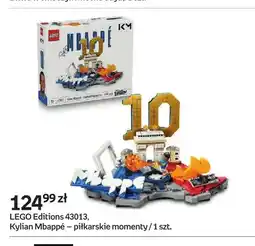 Empik Klocki LEGO Editions 43013 Kylian Mbappé piłkarskie momenty oferta