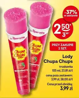 Żabka Lody Chupa Chups truskawka oferta
