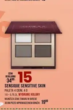 Drogerie Natura Paleta 4 cieni Sensique Sensitive Skin oferta
