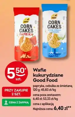 Żabka Wafle kukurydziane Good Food papryka oferta