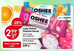 Żabka Lody Oshee Vitamin Koral Magnez + B6 oferta