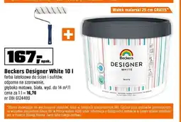 OBI Farba lateksowa Beckers Designer White oferta