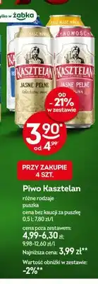 Żabka Piwo Kasztelan Jasne Pełne oferta