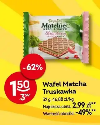 Żabka Wafel Matcha Truskawka Beyoglu Matchico oferta