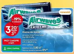 Żabka Guma do żucia Airwaves Extreme oferta