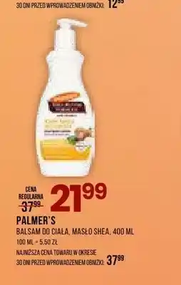 Drogerie Natura Balsam do ciała Palmer's Masło Shea oferta