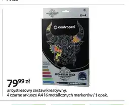 Empik Antystresowy zestaw kreatywny Centropen Anti-Stress Black oferta