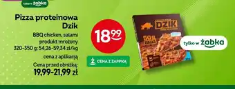 Żabka Pizza proteinowa Dzik BBQ chicken oferta